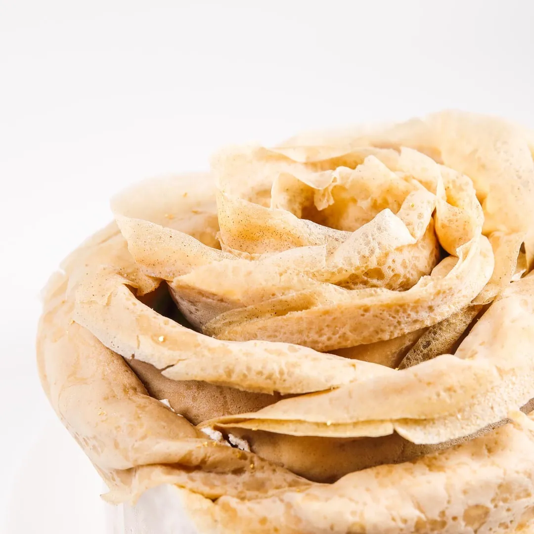 奶油伯爵玫瑰千層蛋糕